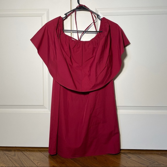 Alice + Olive Jada caped shift dress - Picture 4 of 5